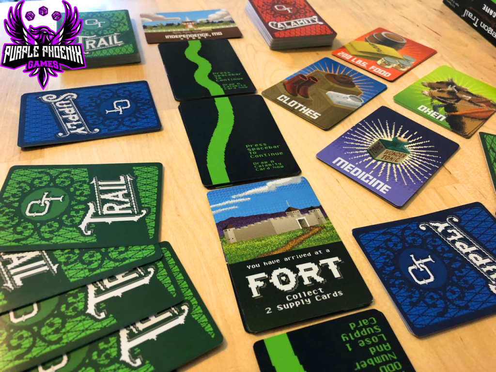 The Oregon Trail Card Game Review – Purple Phoenix Games