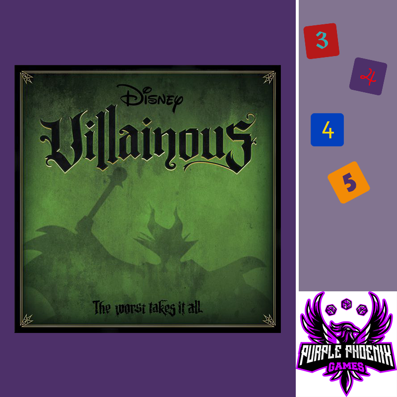 Disney Villainous Review – Purple Phoenix Games